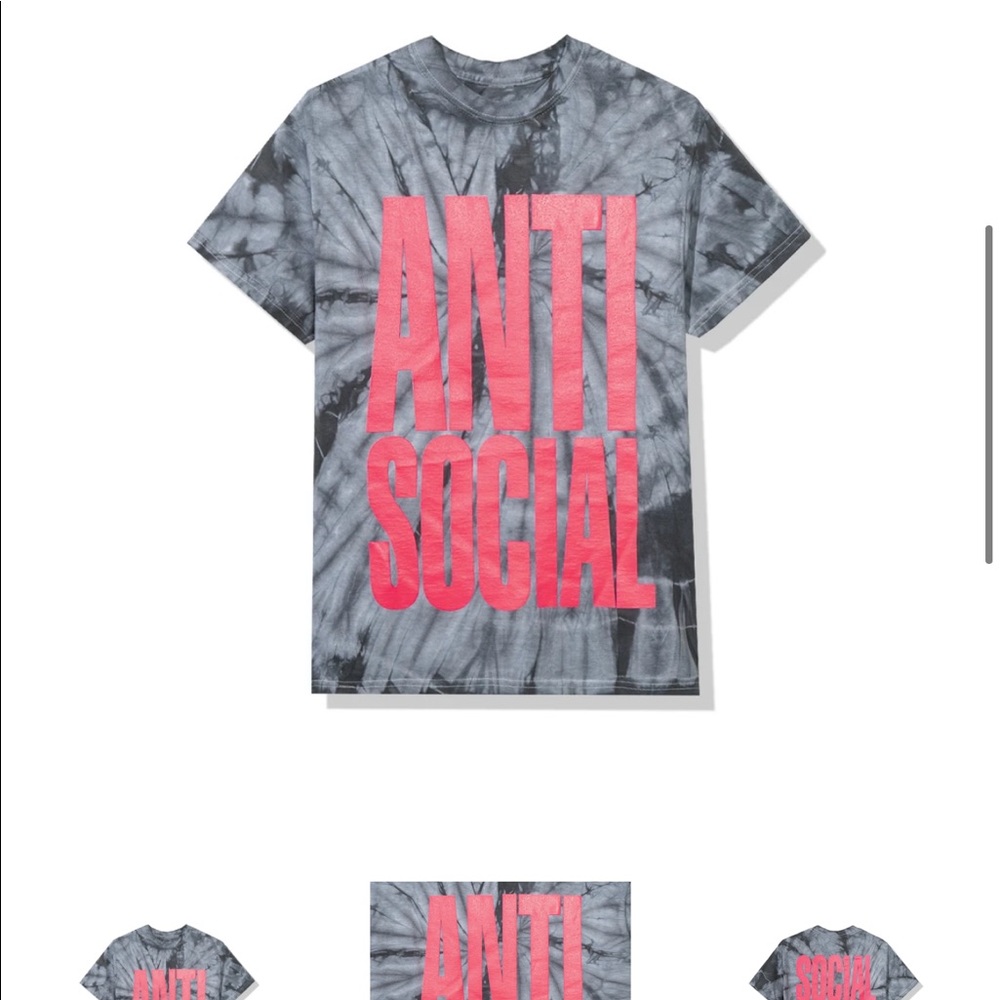 🍭NEW ASSC ‘Heatwave’ Black Tie Dye S/S Tee🍭